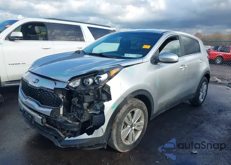 2019 Kia Sportage Lx из США, поврежденный, VIN KNDPM3AC9K7620868